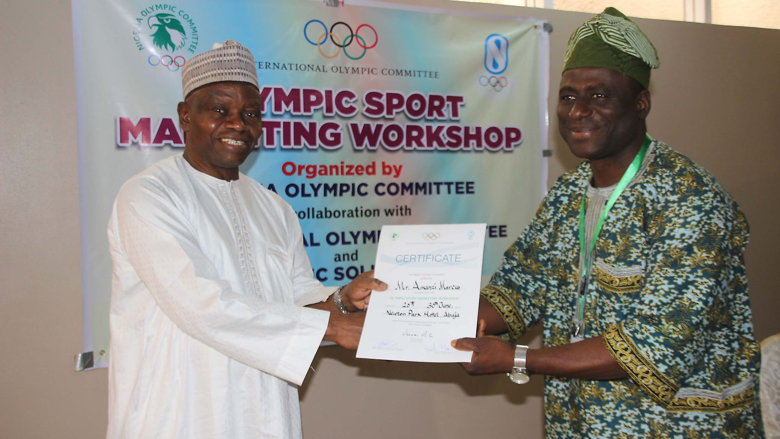 Nigerian Olympic Committee Sports Marketing Seminar